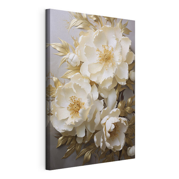 Un aranjament floral frumos, cu detalii delicate Tablouri Un aranjament floral frumos, cu detalii delicate