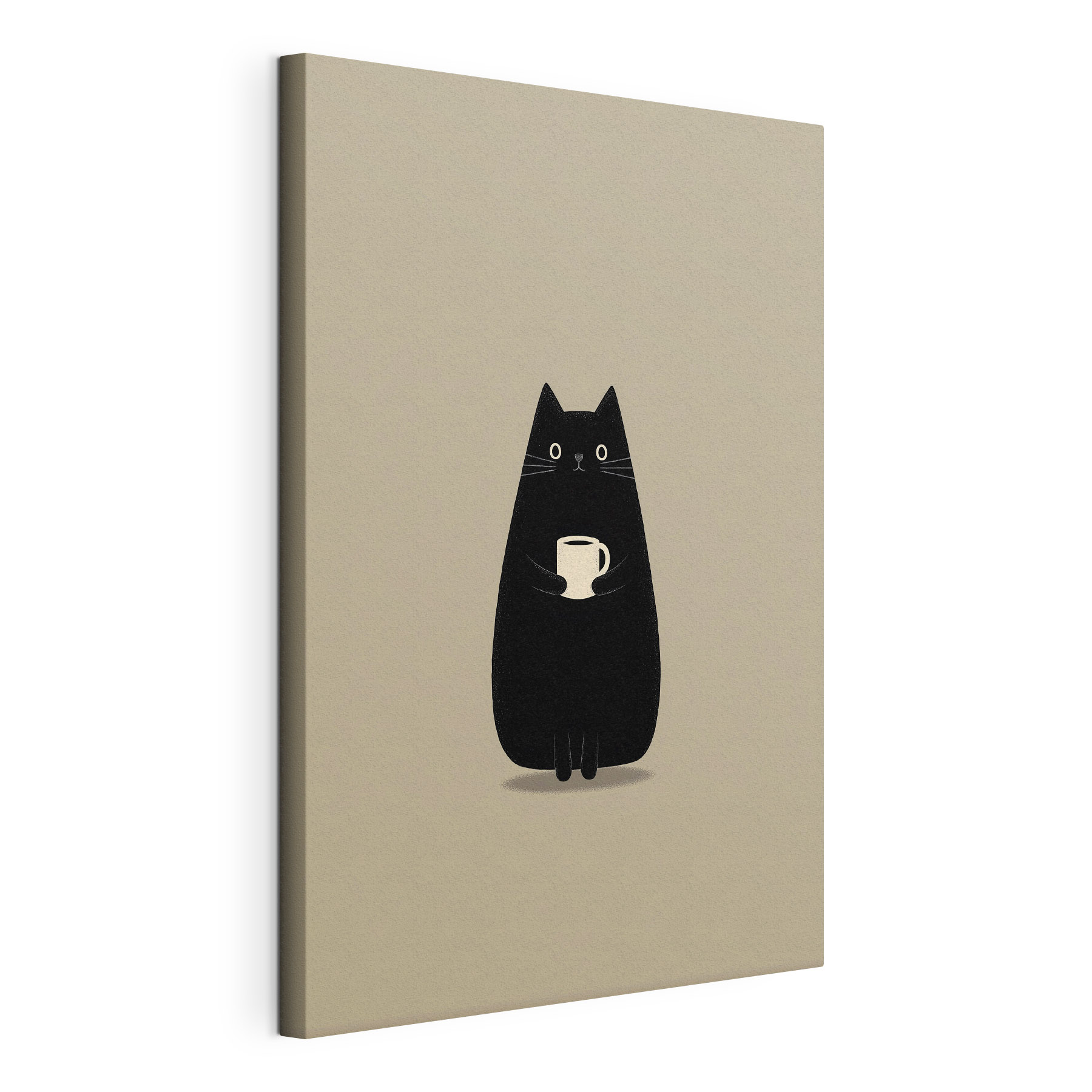 Cat holding a cup Cat holding a cup