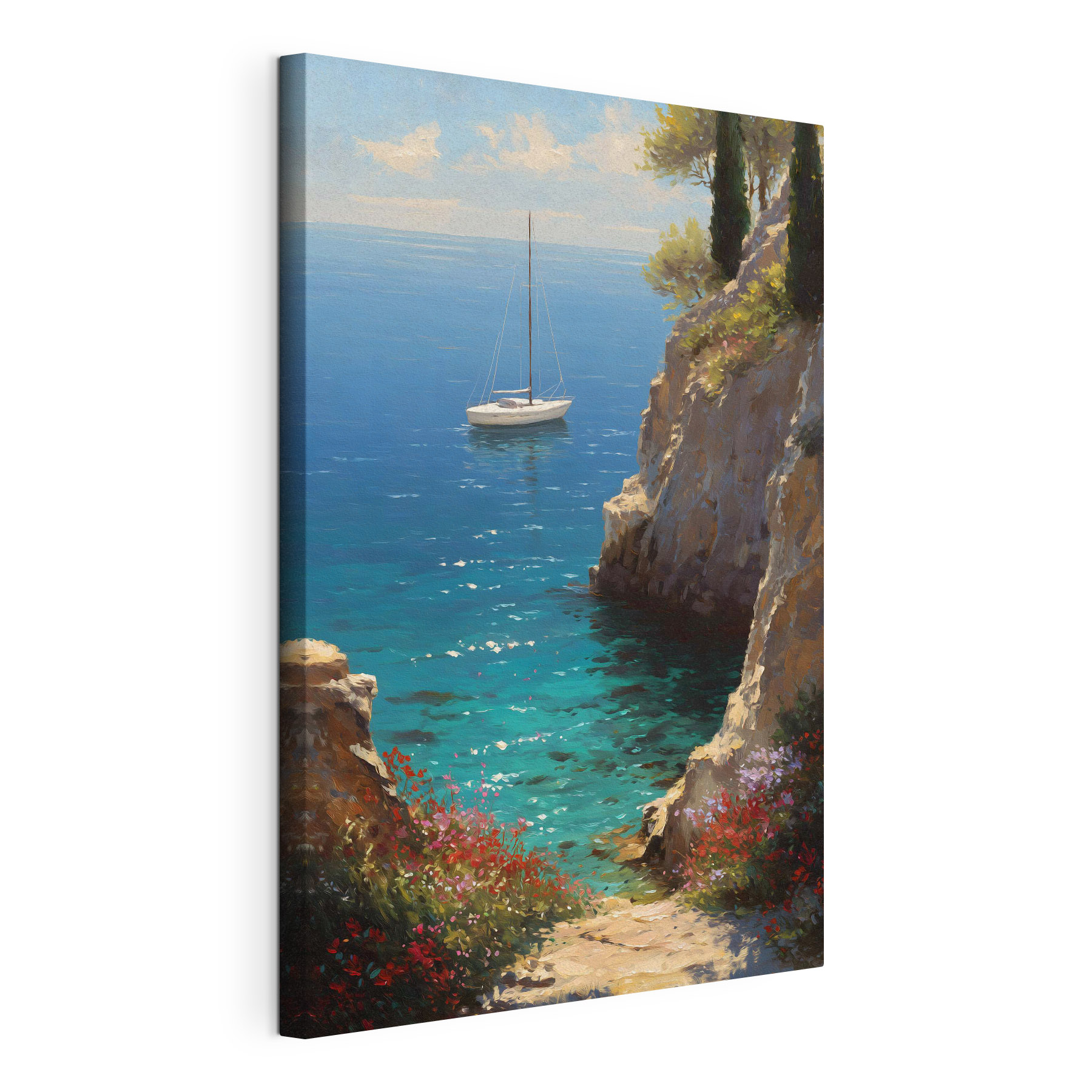 Sailboat in the water