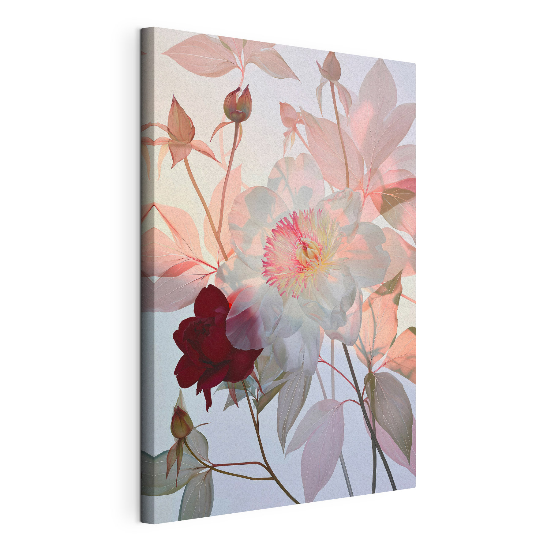 Delicate blooms with soft colors