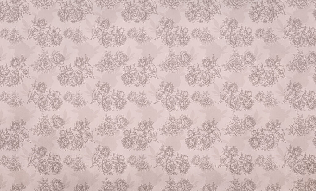 Floral pattern with delicate linework