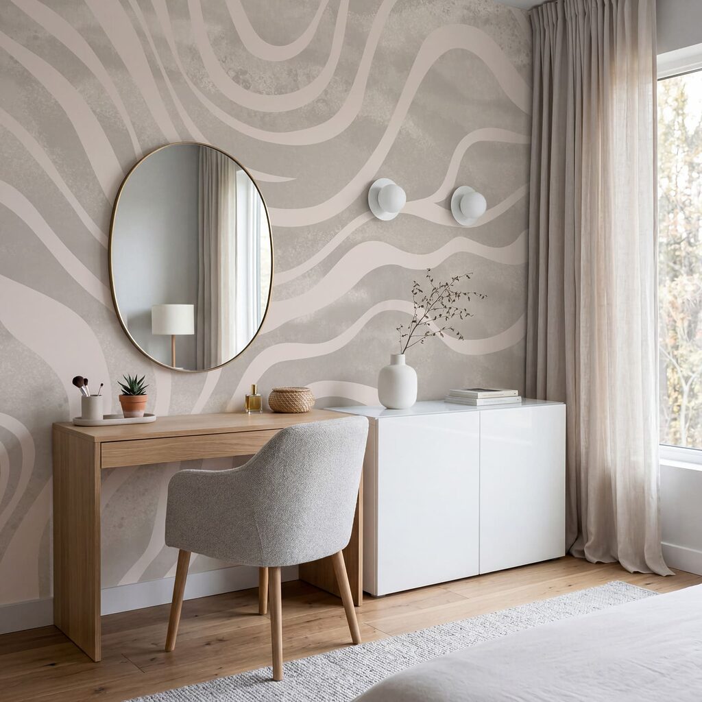 Modele fluide în nuanțe delicate Modele fluide în nuanțe delicate