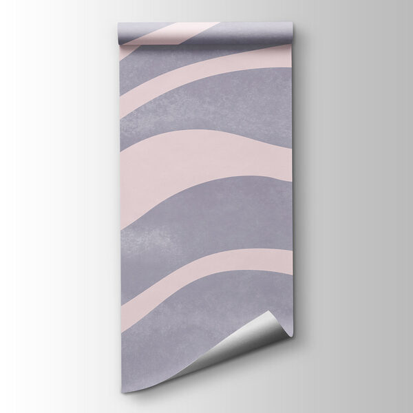 Flowing lines in soft pastel tones Flowing lines in soft pastel tones
