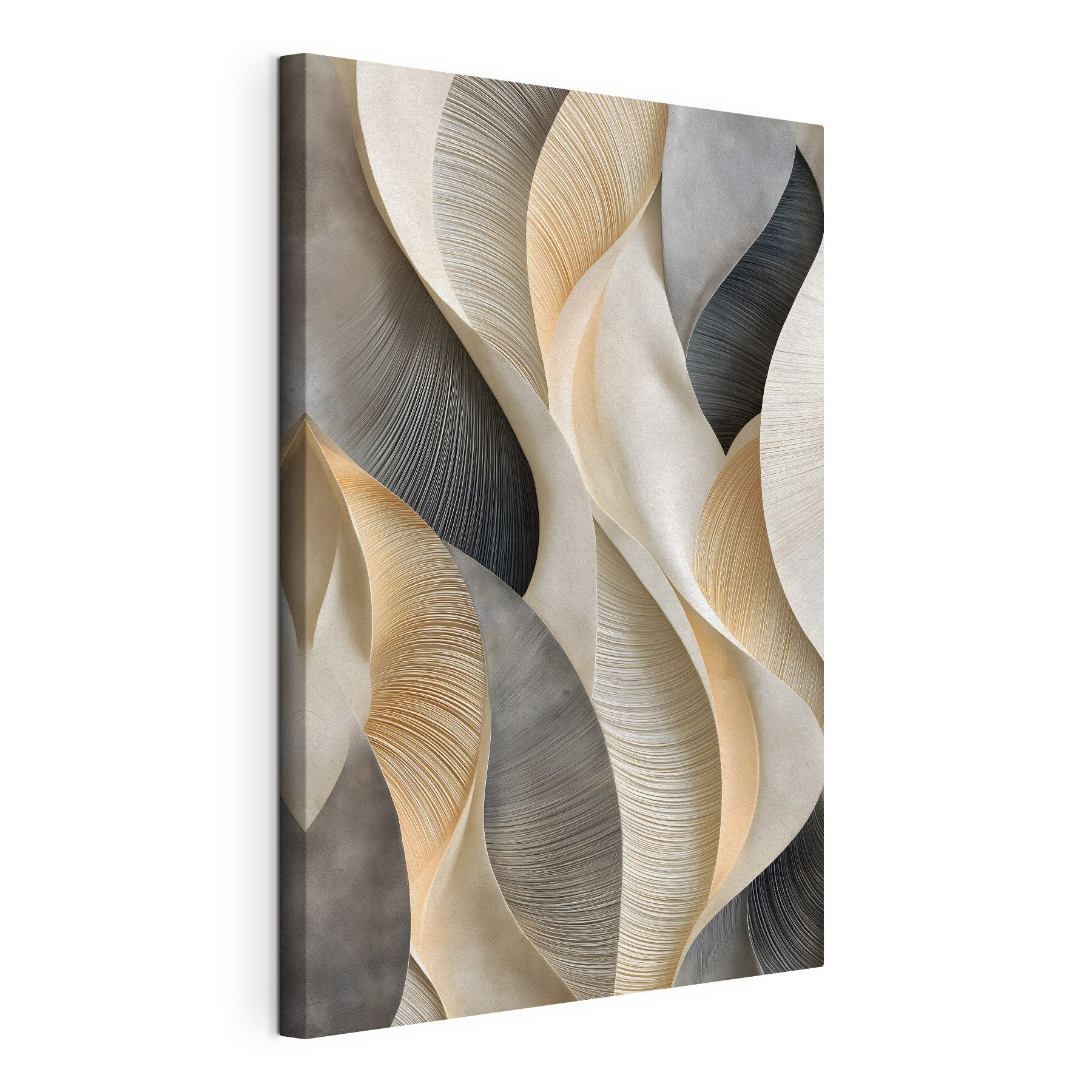 Flowing patterns in soft hues