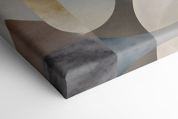 Soft shapes in calming hues Soft shapes in calming hues