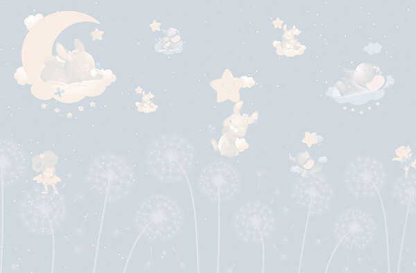 Wallpaper with cartoon animals Wallpaper with cartoon animals