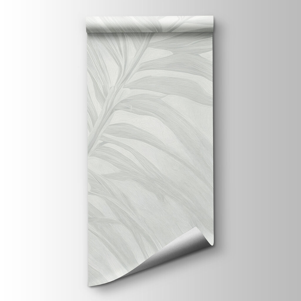White background with plants White background with plants