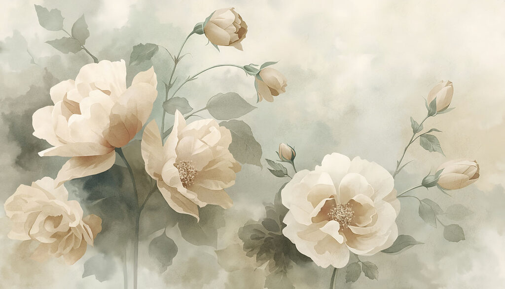Whispers of delicate blooms in harmony Whispers of delicate blooms in harmony