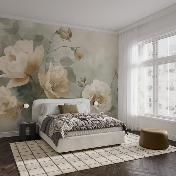 Fototapet Șoapte ale unor flori delicate, în armonie (SKU: t00916v2) Fototapet Fototapet Șoapte ale unor flori delicate, în armonie (SKU: t00916v2)