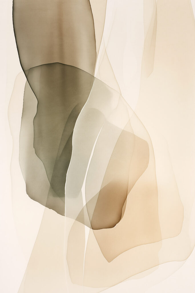 Soft layers in muted tones Soft layers in muted tones