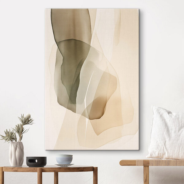 Soft layers in muted tones Soft layers in muted tones