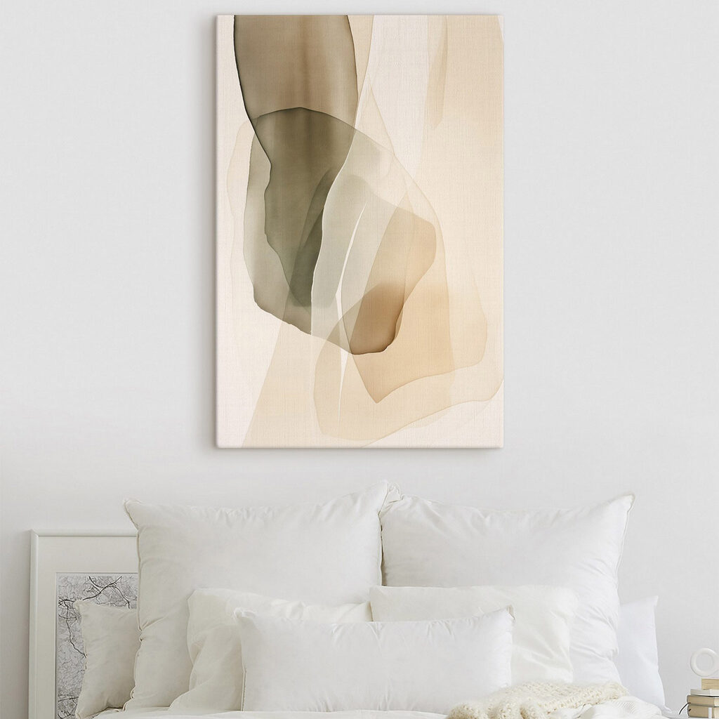 Soft layers in muted tones Soft layers in muted tones