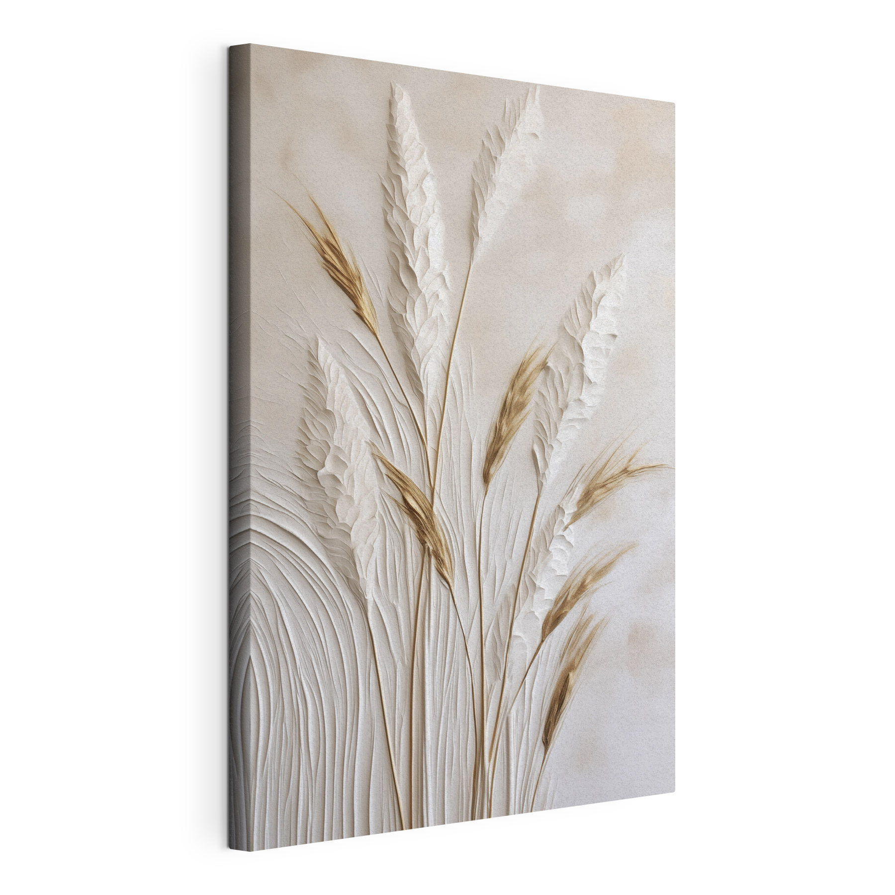 Delicate strokes in soft earth tones Delicate strokes in soft earth tones