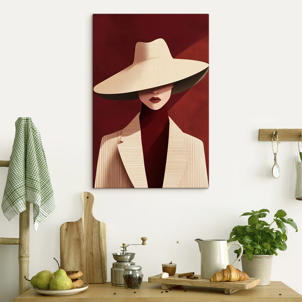 Woman wearing a hat Woman wearing a hat