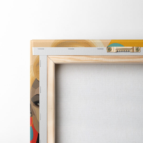 Group of women with different colored faces Group of women with different colored faces