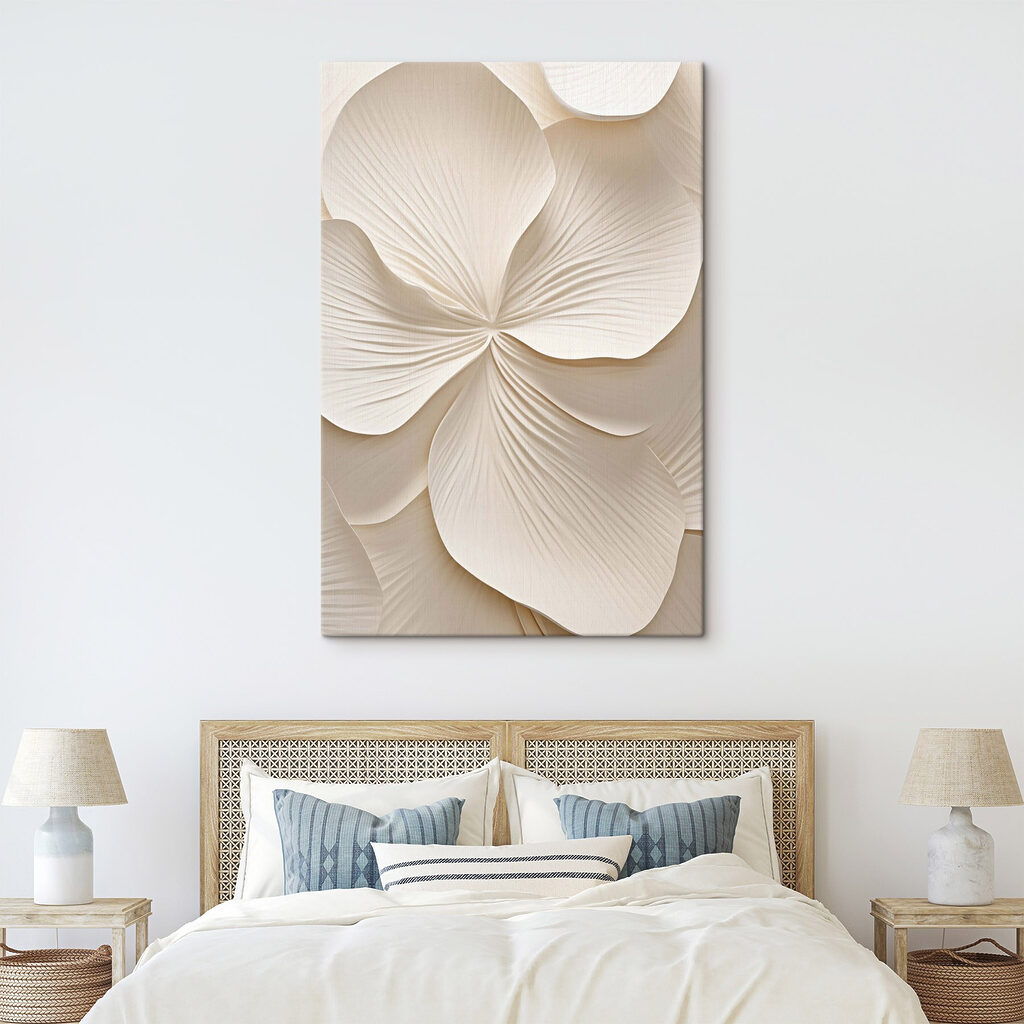 Soft, elegant floral texture design