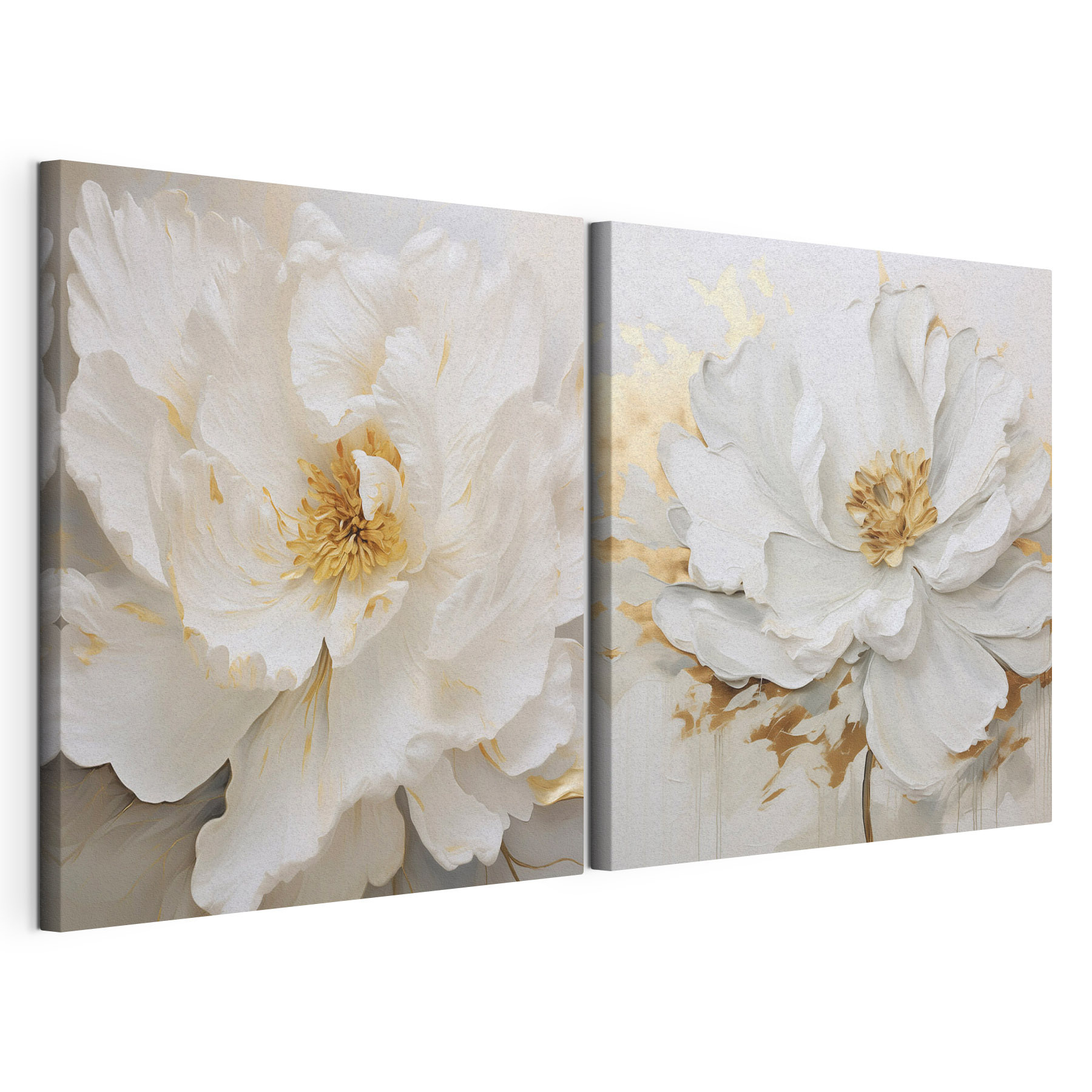 Delicate petals in soft tones