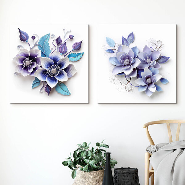 Collage of flowers