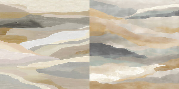 Soft hues of nature's landscape