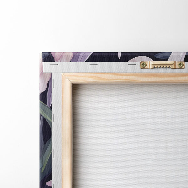Vibrant flowers in soft hues