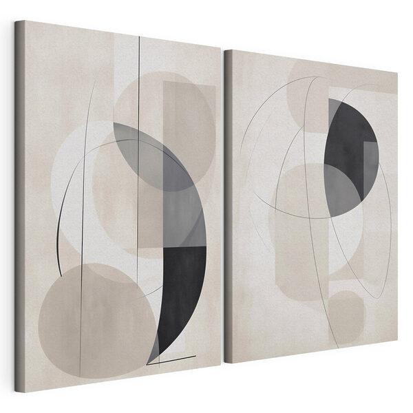 Pereche de opere de artă Tablou modular pe pânză Pereche de opere de artă