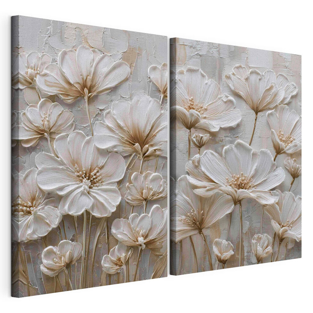 Delicate flowers in soft hues Delicate flowers in soft hues