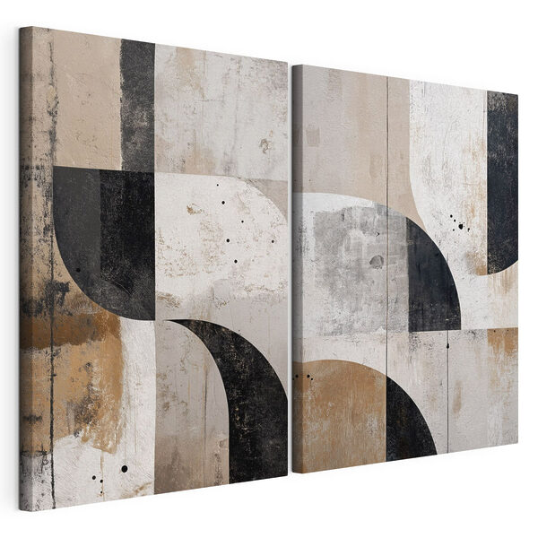 Tablou modular pe pânză Pereche de opere de artă