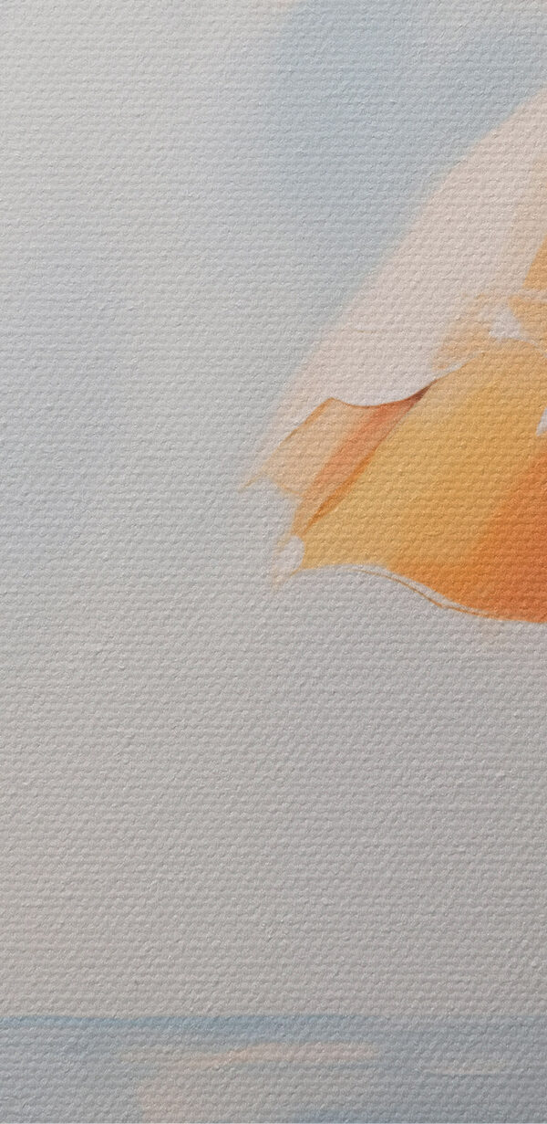 Painting of a drink and a lemon Painting of a drink and a lemon