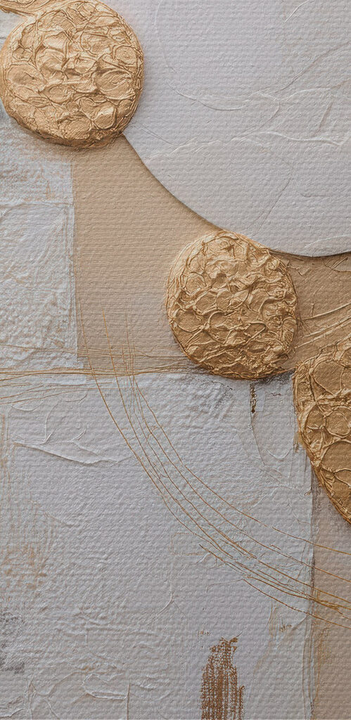 Abstract forms in soft tones