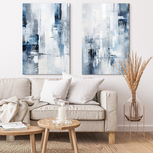 Painting of a city