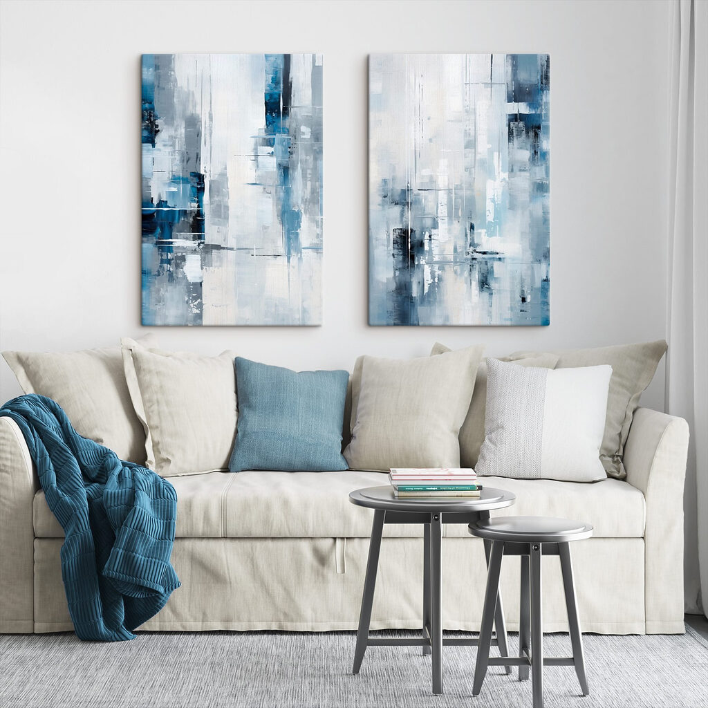 Painting of a city