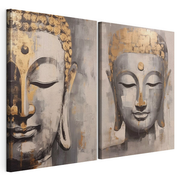 Tablou modular pe pânză Tablou reprezentând un Buddha