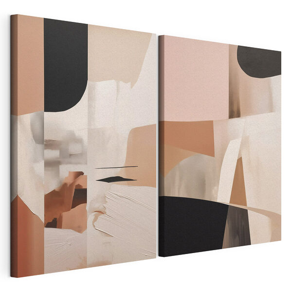 Colaj artistic Tablou modular pe pânză Colaj artistic