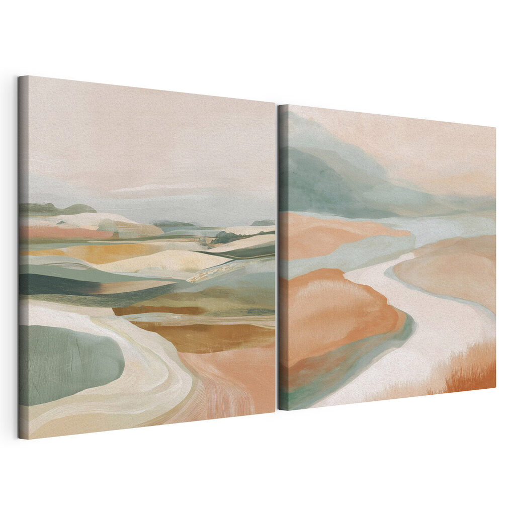 Painting of a landscape Painting of a landscape