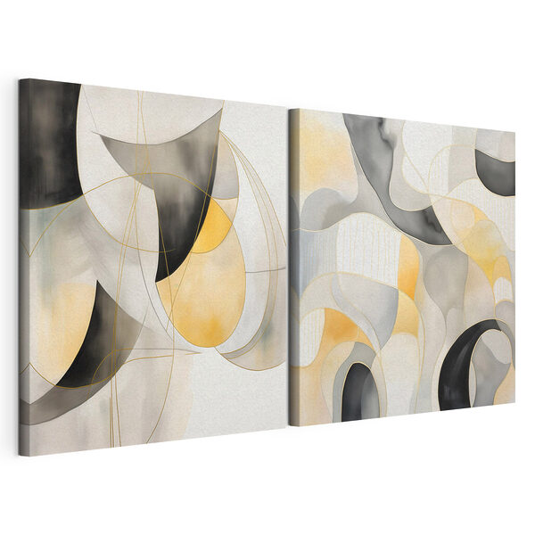 Tablou modular pe pânză Două opere de artă (SKU: m00902) Tablou modular pe pânză Tablou modular pe pânză Două opere de artă (SKU: m00902)