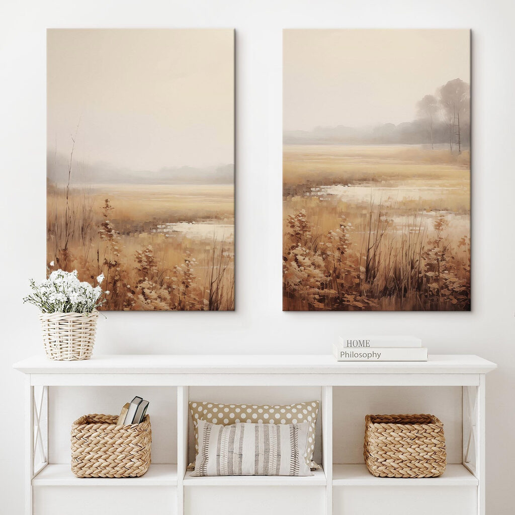 Painting of a marsh