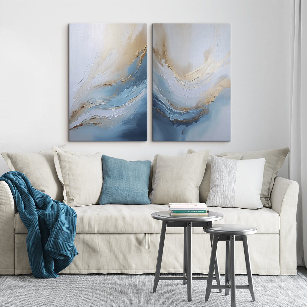 Painting of a wave Painting of a wave
