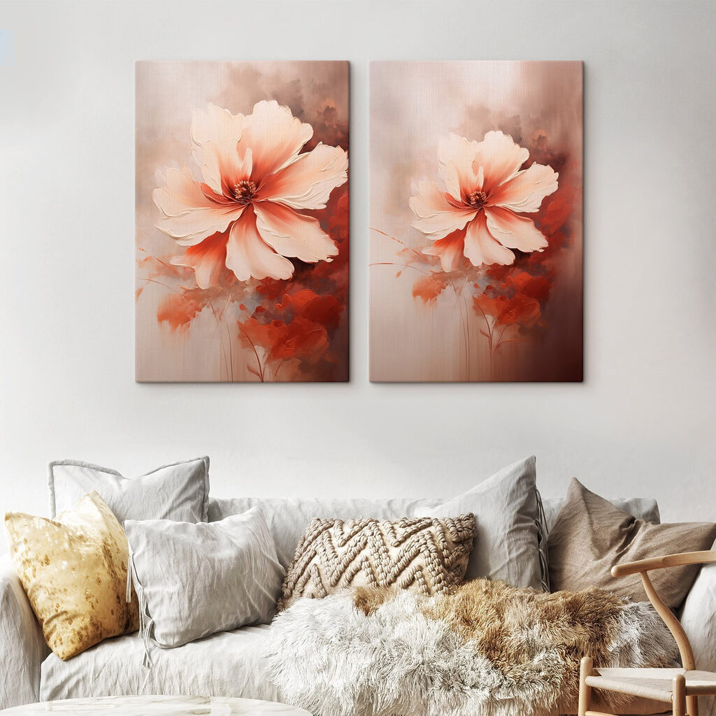 - Delicate flower in soft hues - Delicate flower in soft hues