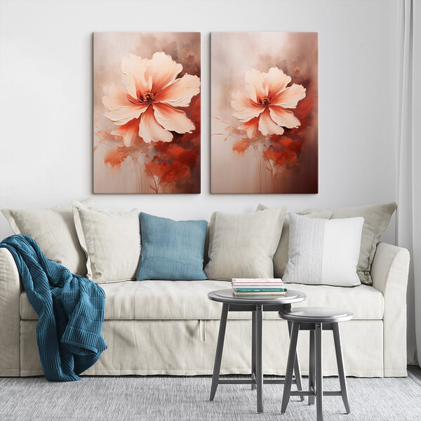 - Delicate flower in soft hues - Delicate flower in soft hues