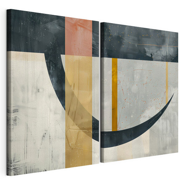 Tablou modular pe pânză Două opere de artă (SKU: m01285) Tablou modular pe pânză Tablou modular pe pânză Două opere de artă (SKU: m01285)