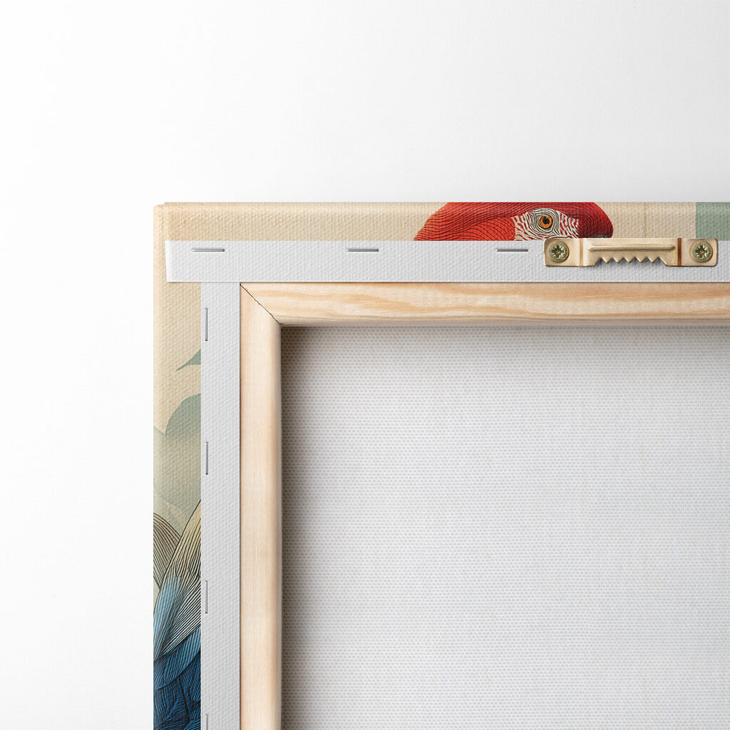Group of parrots on a branch Group of parrots on a branch