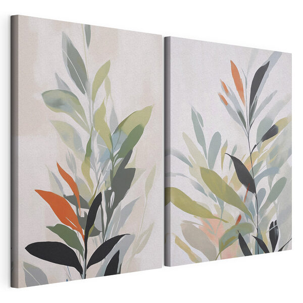 Tablou modular pe pânză Tablou reprezentând o plantă (SKU: m30077) Tablou modular pe pânză Tablou modular pe pânză Tablou reprezentând o plantă (SKU: m30077)