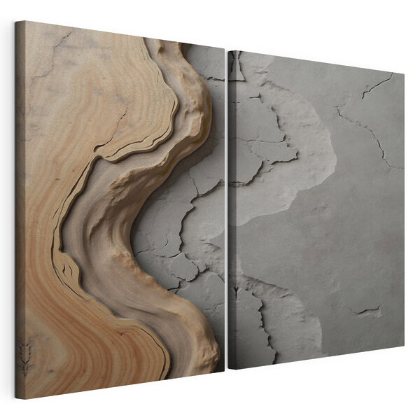Tablou modular pe pânză Elemente naturale în armonie între ele (SKU: m30079) Tablou modular pe pânză Tablou modular pe pânză Elemente naturale în armonie între ele (SKU: m30079)