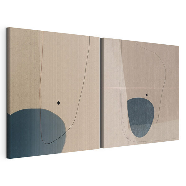 Tablou modular pe pânză Două opere de artă (SKU: m30082) Tablou modular pe pânză Tablou modular pe pânză Două opere de artă (SKU: m30082)