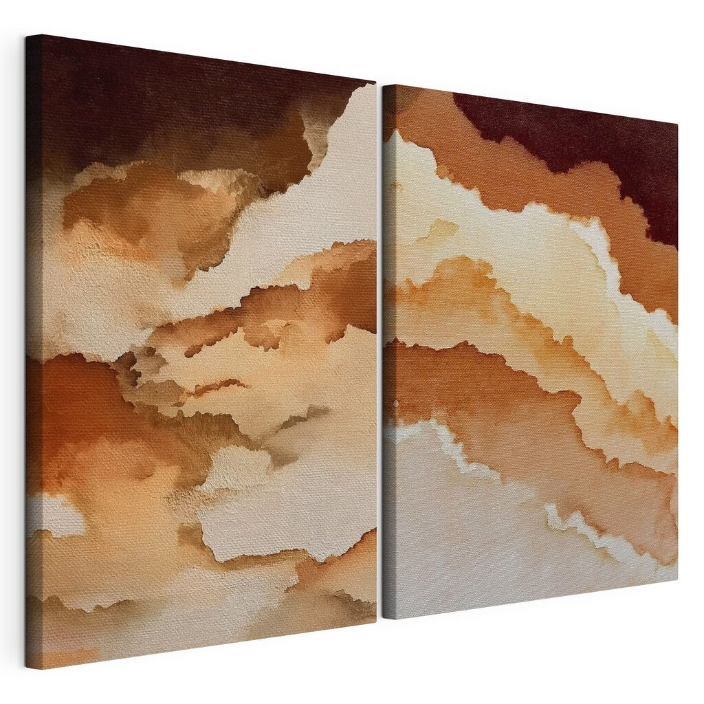Soft hues in gentle flowing patterns Soft hues in gentle flowing patterns