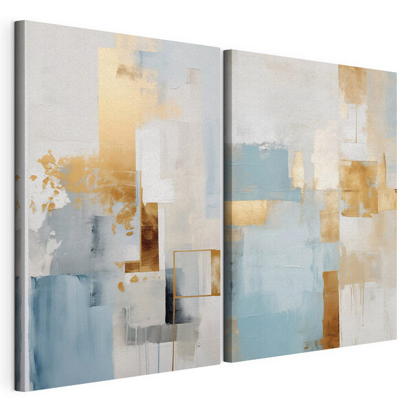 Tablou modular pe pânză Un joc abstract de nuanțe delicate (SKU: m30061) Tablou modular pe pânză Tablou modular pe pânză Un joc abstract de nuanțe delicate (SKU: m30061)