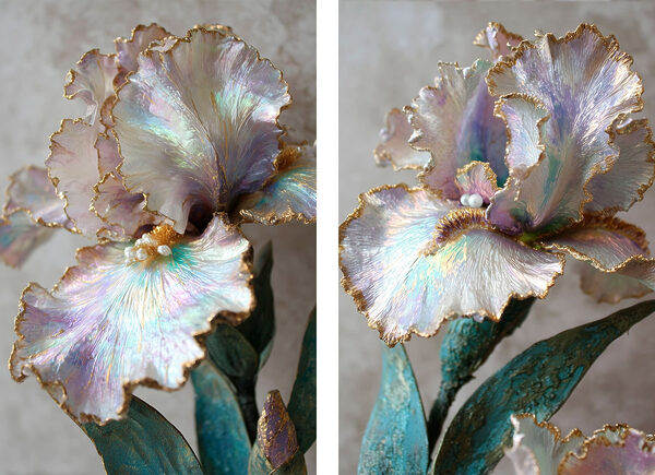 Delicate petals in soft pastel hues Delicate petals in soft pastel hues