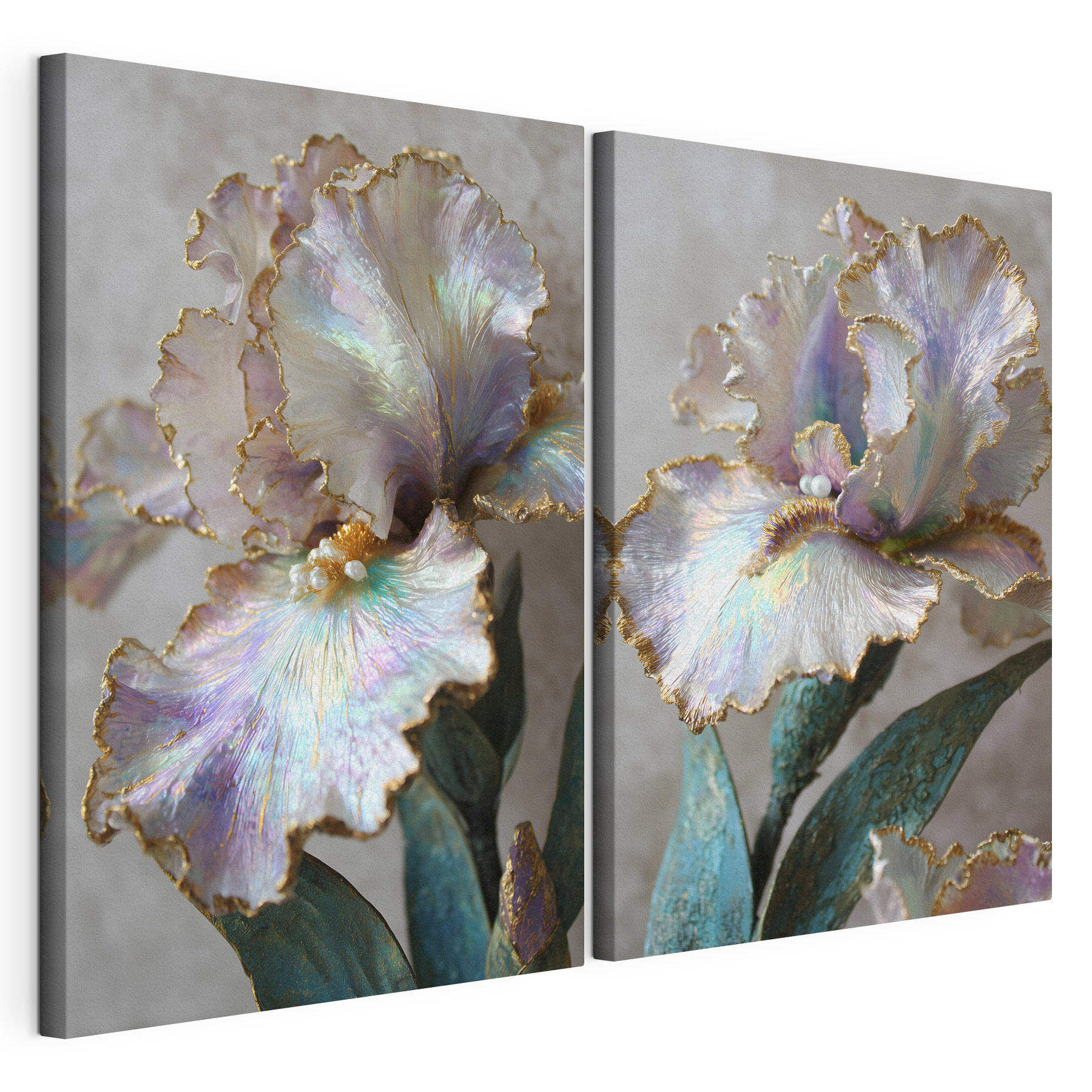 Delicate petals in soft pastel hues Delicate petals in soft pastel hues