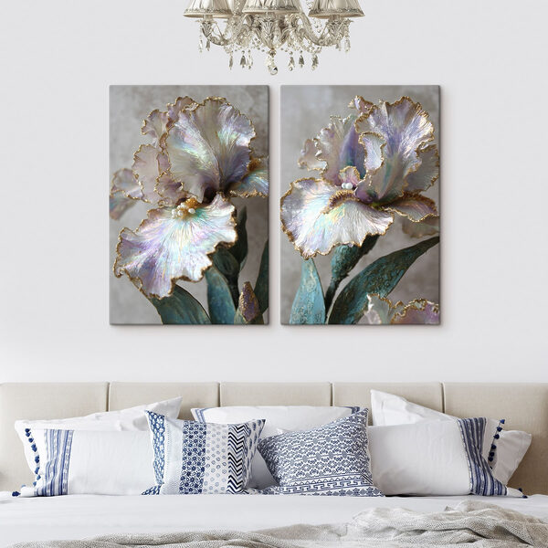 Delicate petals in soft pastel hues Delicate petals in soft pastel hues