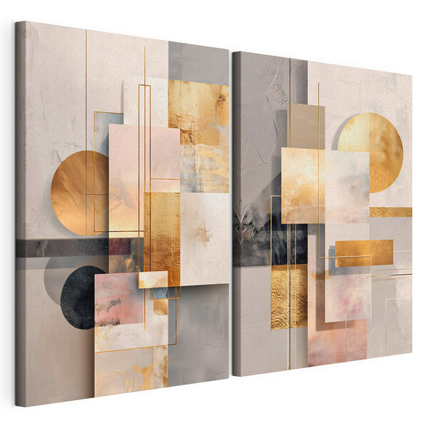 Tablou modular pe pânză Colaj artistic